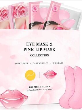 32 pairs Hydrating Eye & Lip Mask Set